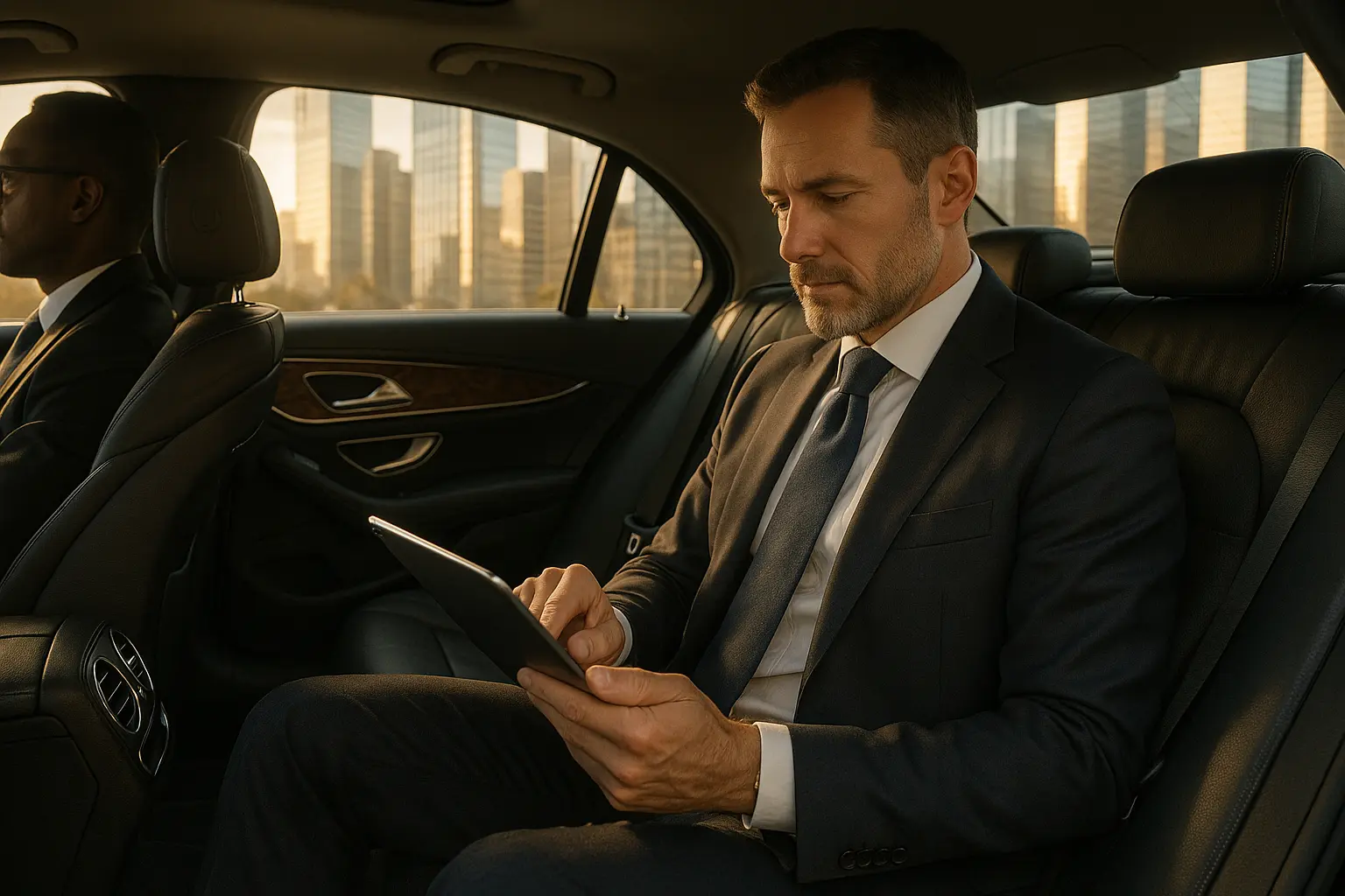 Private driver for business travel in New York